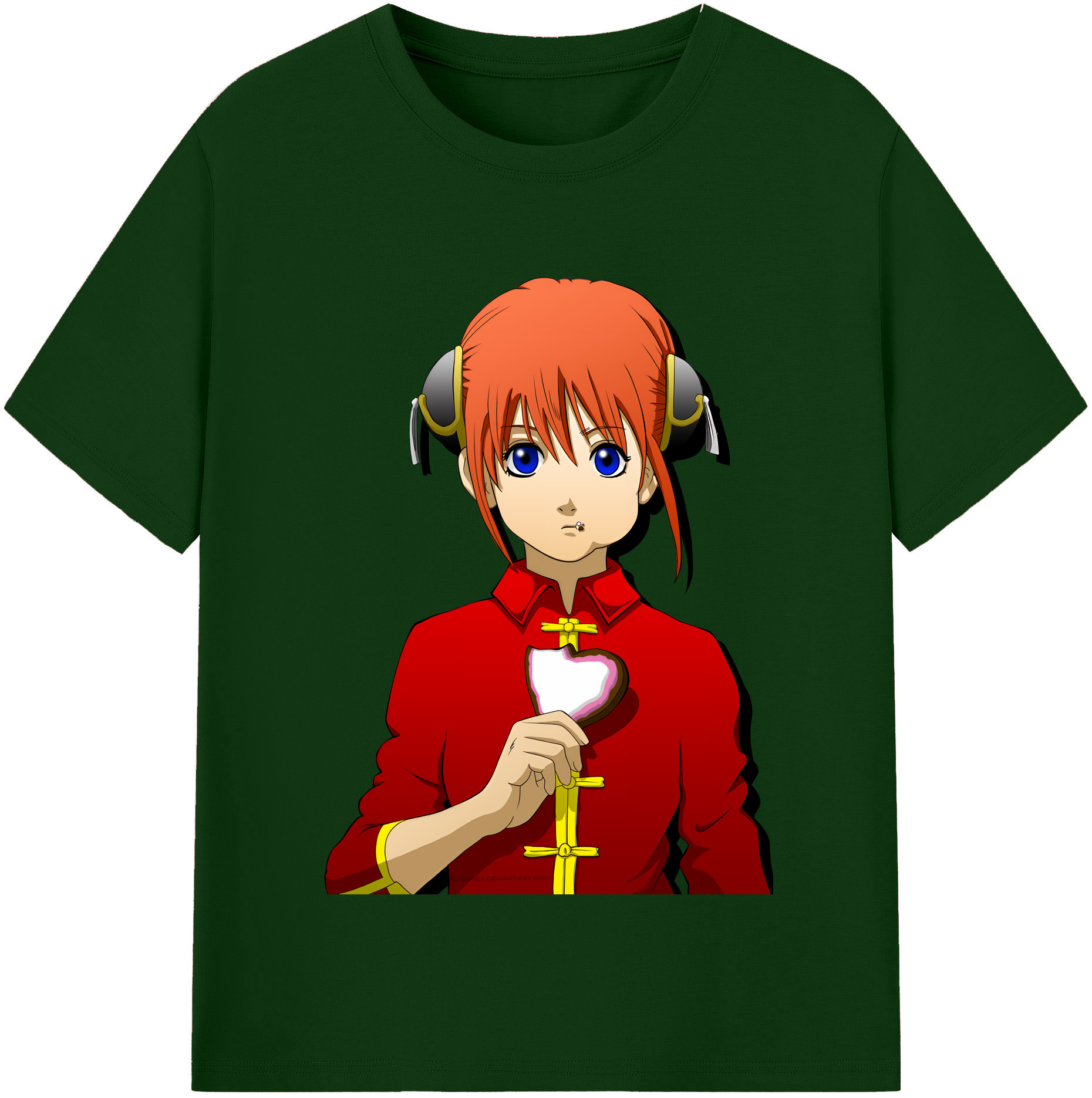 （画像用） ぎんたま 坂田銀時（さかたぎんとき） 神楽 志村新八（しむら しんぱち） GINTAMA Sakata Gintoki Kagura Shimura Shinpachi 綿100％半袖Tシャツ（フロントプリント）